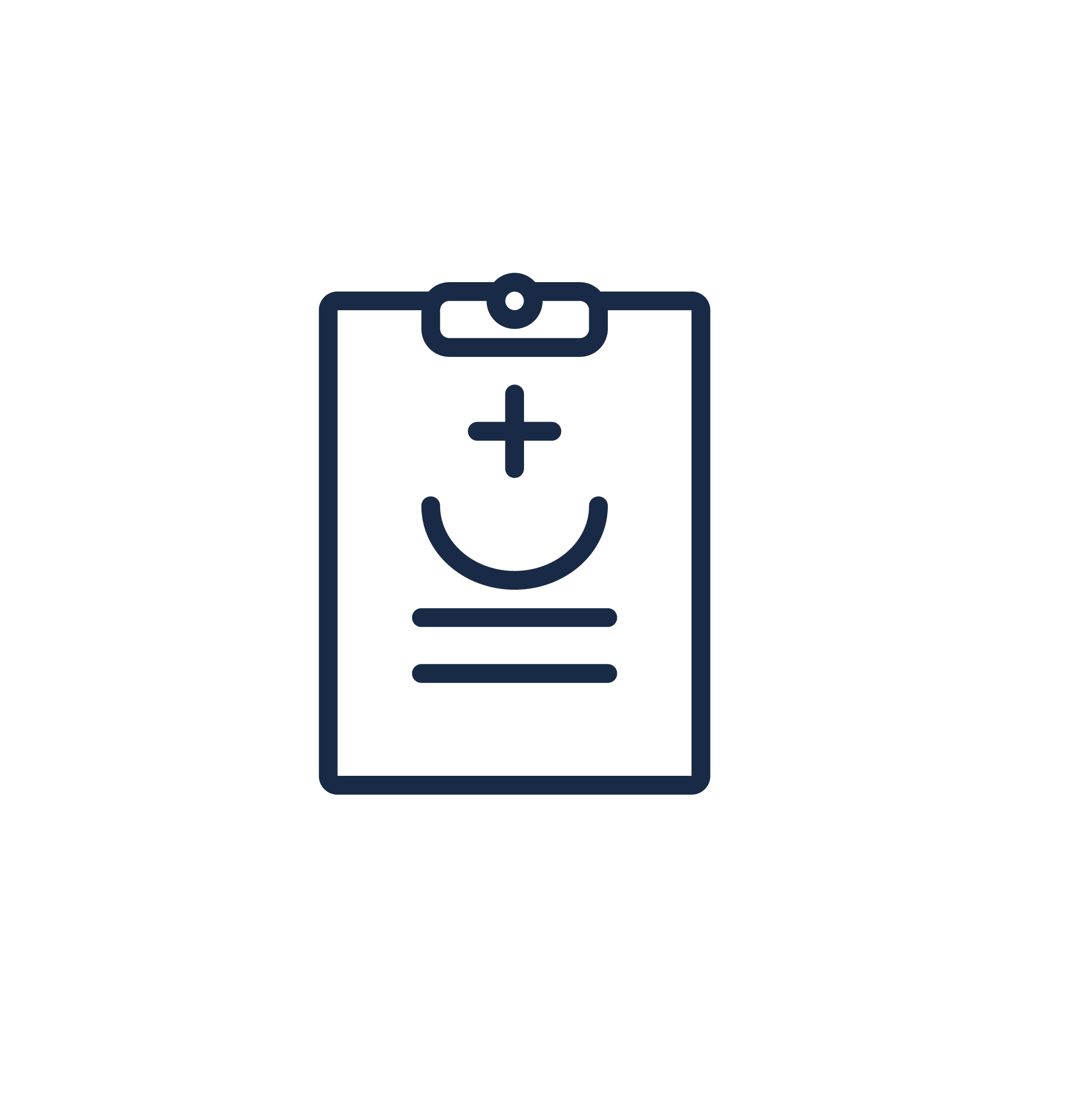 Icon of a medical referral form